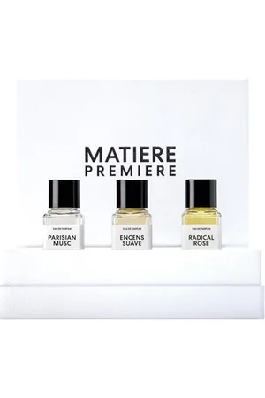 Matiere Premiere Eau De Parfum Discovery Set x 6ml, Perfume, Spicy Rose Notes, Crystal Saffron and the Woody, Vegetal Notes, Travel Size