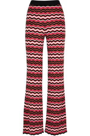 Missoni Zigzag-intarsia Knitted Trousers - - 42 (UK10 / S)