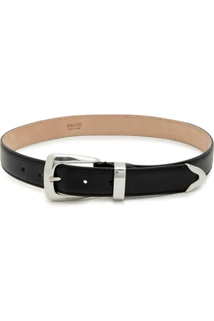 Khaite Benny Leather Belt - - 75 (UK8/ S)