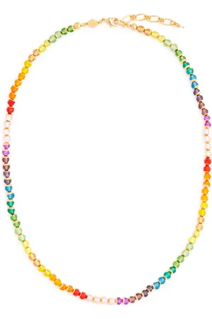 Anni Lu Tennis Kinda 18kt Gold-plated Beaded Necklace - - One Size