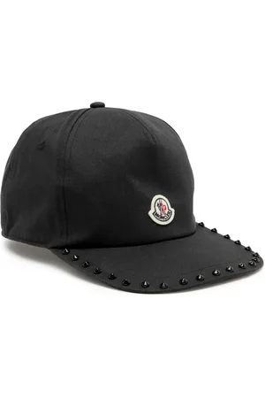 Moncler Kids Studded Cotton cap - - L (L)