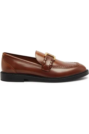Chloé Marcie Leather Loafers - - 36 (IT36 / UK3)