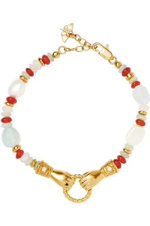 Missoma X Harris Reed In Good Hands Beaded Bracelet - - One Size