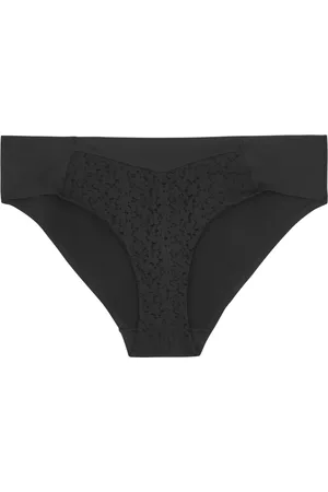 Chantelle Norah Lace-panelled Briefs - - M (UK12 / M)
