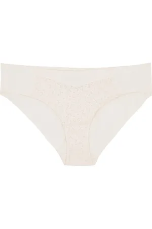 Chantelle Norah Lace-panelled Briefs - - L (UK14 / L)