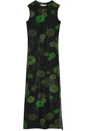 COPERNI Cymatics Printed Stretch-mesh Maxi Dress - - S (UK8-10 / S)