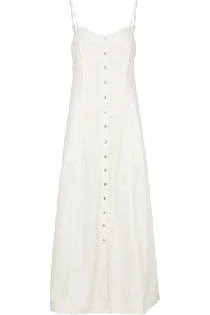Free People Just Jill Denim Maxi Dress - - M (UK 12-14 / M)