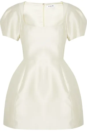 De La Vali Cannoli Satin-twill Mini Dress - - 12 (UK12 / M)