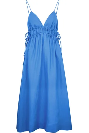 Casa Raki Rita Linen Midi Dress - - M (UK12 / M)