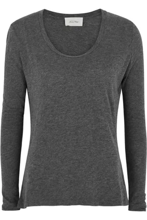 American Vintage Jacksonville Slubbed Cotton-blend top - - L