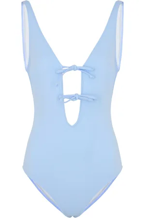 ON THE ISLAND Hera Tie-front Swimsuit - - 10 (UK10 / S)