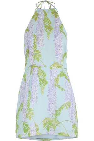 Bernadette Delilah Floral-print Linen Mini Dress - - 38 (UK10 / S)