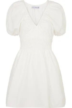 FAITHFULL THE BRAND Salone Cotton and Silk-blend Mini Dress - - L (UK14 / L)