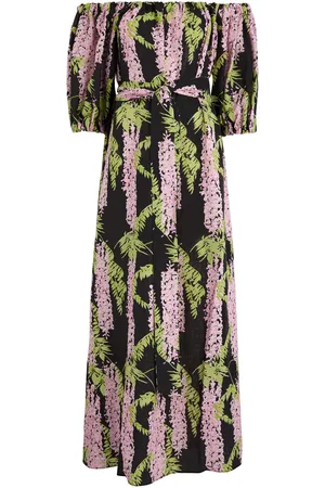 Bernadette Zaza Floral-print Linen Maxi Dress - - 34 (UK6 / XS) - 34 (UK6 /xs)