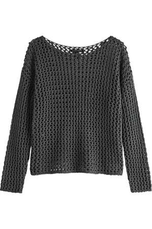 Eileen Fisher Open-knit Cotton Jumper - - XL (UK 22 / Xxl) - XL (UK 22 /xxl)