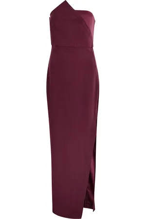 Roland Mouret Strapless Panelled Crepe Gown - - 8 (UK12 / M)