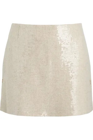 16Arlington Quattro Sequin-embellished Woven Mini Skirt - - 10 (UK10 / S)