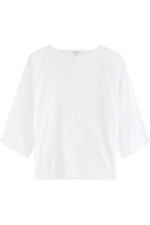 Eileen Fisher Cotton-voile top - - M (UK 14-16 / L)
