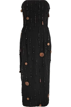 16Arlington Minelli Bead-embellished Midi Dress - - 8 (UK8 / S)