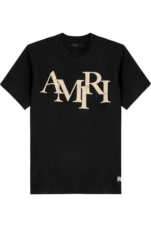 AMIRI Logo-print Cotton T-shirt - - M