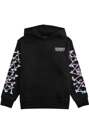 AMIRI Kids Bandana Bones Hooded Cotton Sweatshirt (4-12 Years) - - 10YR (10 Years)