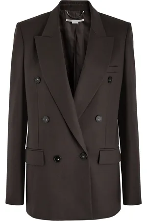 Stella McCartney Double-breasted Wool Blazer - - 42 (UK10 / S)
