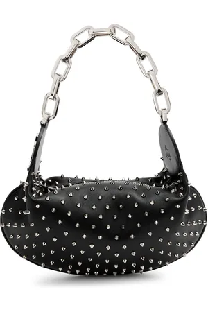 Christian Louboutin Le 54 Spike-embellished Leather Shoulder bag - - One Size