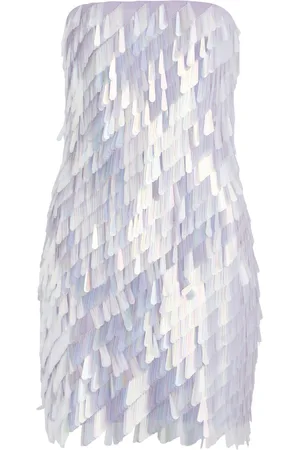 The Attico Paillette-embellished Strapless Mini Dress - - 40 (UK8 / S)