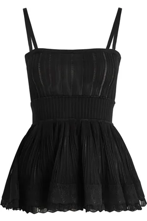 Alaïa Crinoline Ribbed-knit top - - 40 (UK12 / M)