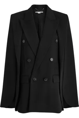 Stella McCartney Cape-effect Stretch-wool Blazer - - 40 (UK8 / S)