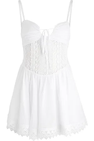 CHARO RUIZ IBIZA Paulette Cotton-blend Mini Dress - - L (UK14 / L)