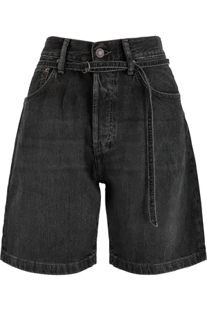 Acne Studios Belted Denim Shorts - - 26 (W26 / UK8 / S)