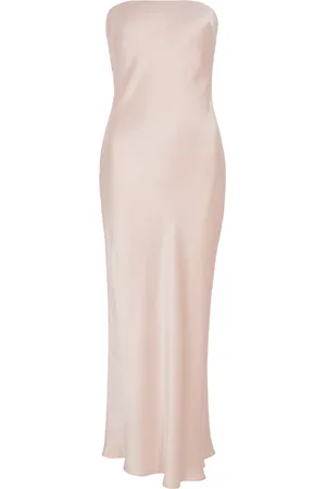 Bec & Bridge Moon Dance Strapless Satin Maxi Dress - - 12