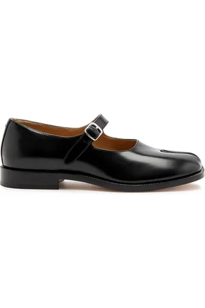 Maison Margiela Tabi Leather Mary Jane Flats - - 38 (IT38 / UK5)