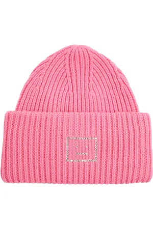 Acne Studios Logo-embellished Wool Beanie - - One Size