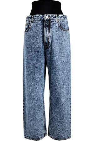 Alaïa Layered Straight-leg Jeans - - 40 (UK12 / M)