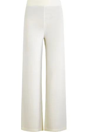 Max Mara Epopea Wide-leg Wool Trousers - - L (UK14 / L)