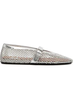 Alaïa Metallic Mesh Ballet Flats - - 41 (IT41 / UK8)