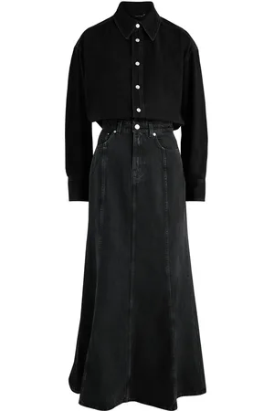 haikure Jos Denim Maxi Dress - - XS (UK6 / XS) - XS (UK6 /xs)
