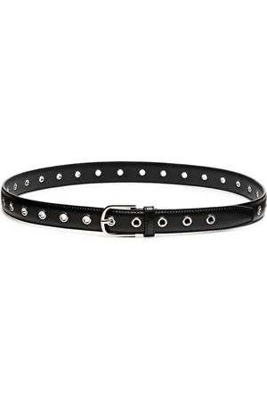 Totême Eyelet-embellished Leather Belt - - 70 (UK6/xS)