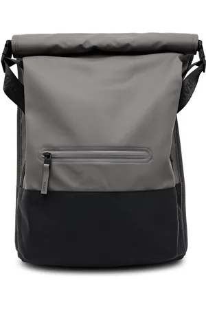 Rains Trail Panelled Rubberised Backpack - - One Size