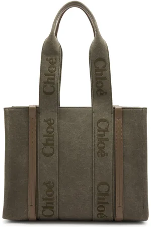 Chloé Woody Medium Canvas Tote - - One Size