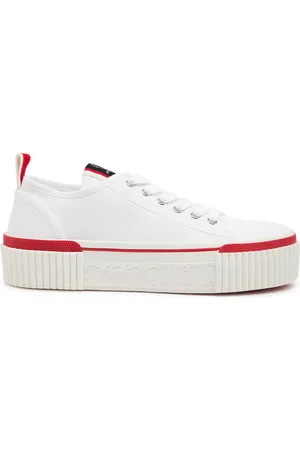 Christian Louboutin Super Pedro Canvas Sneakers - - 36 (IT36 / UK3)