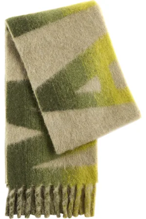 Isabel Marant Loliana Logo-intarsia Alpaca-blend Scarf - - One Size