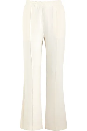 J.W.Anderson Flared-leg Seersucker Trousers - - 12 (UK12 / M)