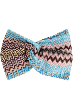 Missoni Zigzag-intarsia Knitted Headband - - One Size