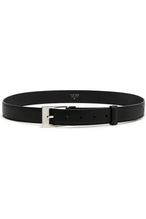 The Row Jewel Grained Leather Belt - - M