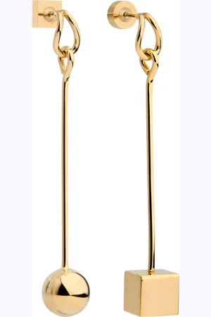 Jacquemus Les Boucles Nodo Mismatched Drop Earrings - - One Size