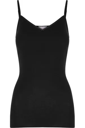 Hanro Seamless Padded Cotton top - - XS (UK8-10 /xs)