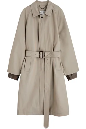 Maison Margiela Belted Cotton-blend Trench Coat - - 42 (UK10 / S)